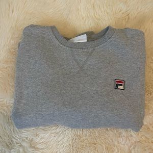 Fila grey women’s crew neck